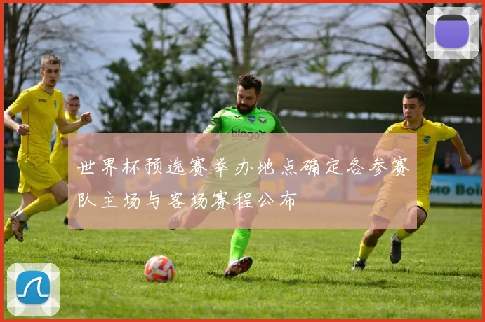 世界杯预选赛举办地点确定各参赛队主场与客场赛程公布